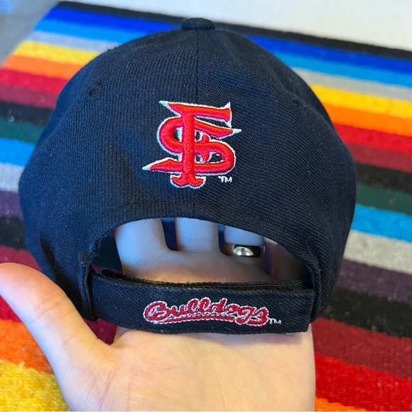 Creation of demand Fresno State bulldogs Adjustable Hat hand washed 20% wool - Picture 2 of 16
